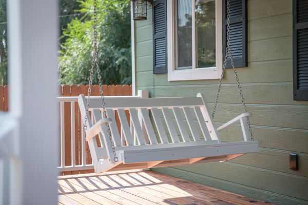 Porch Swing Installation in Lehi